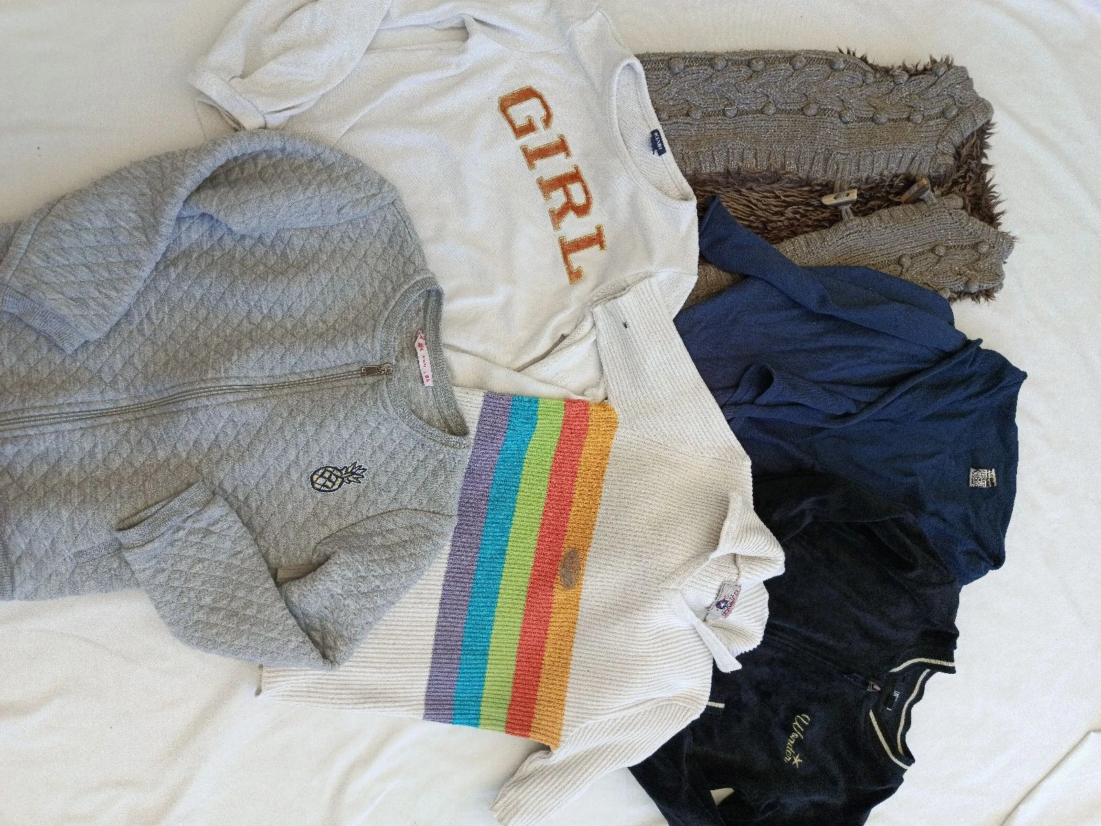 lot vêtements fille 8ans